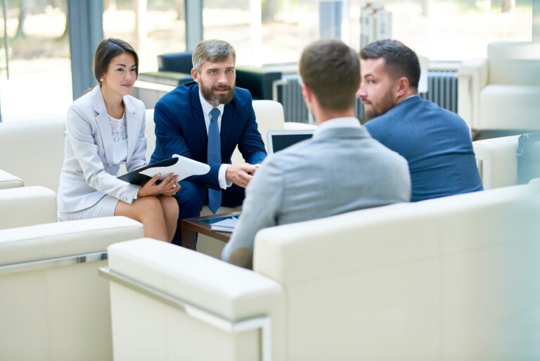 Negotiation Meeting in Office